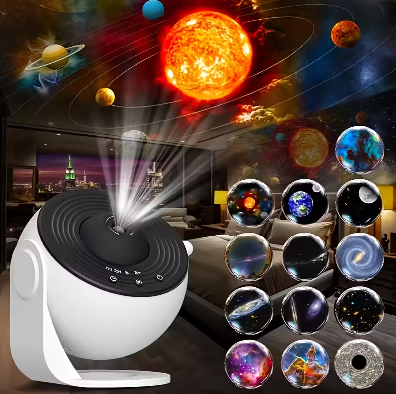 Projektor Gwiazd/Galaktyki - 13 wymiennych wkładów!