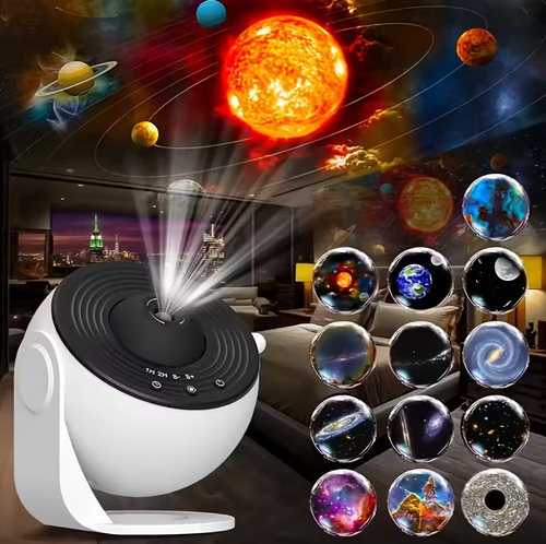 Projektor Gwiazd/Galaktyki - 13 wymiennych wkładów!