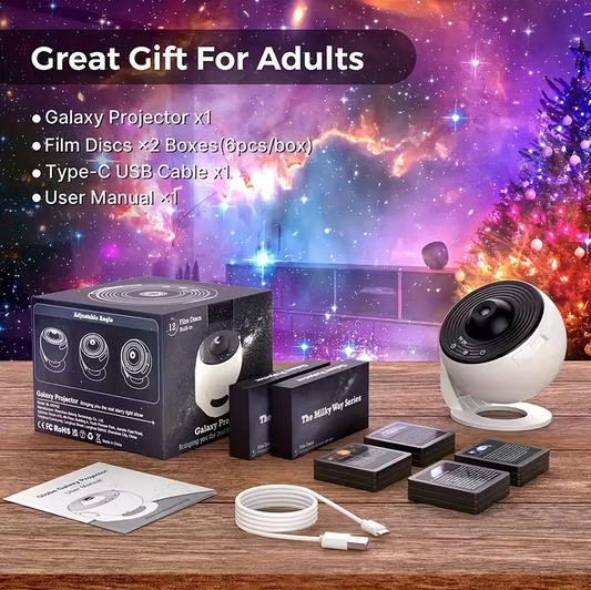 Projektor Gwiazd/Galaktyki - 13 wymiennych wkładów!