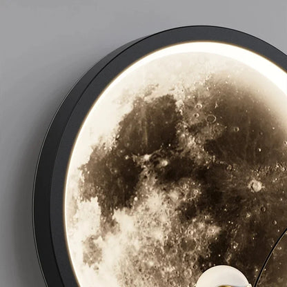 Lampka LED ZCTOP astronauta, księżycowa, dekoracja pokoju dziecięcego