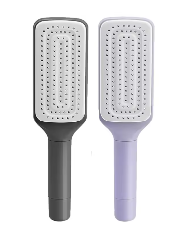 Obrotowa samoczyszcząca szczotka do włosów